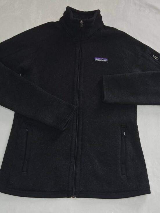 Patagonia Jackets & Blazers - Patagonia Charcoal Grey Fleece Lined Polyester Mockneck Jacket XS